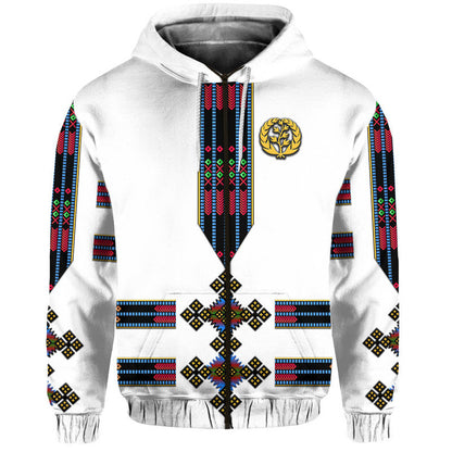Eritrea Hoodie Fancy Tibeb Vibes NO.1 Ver Flag Style