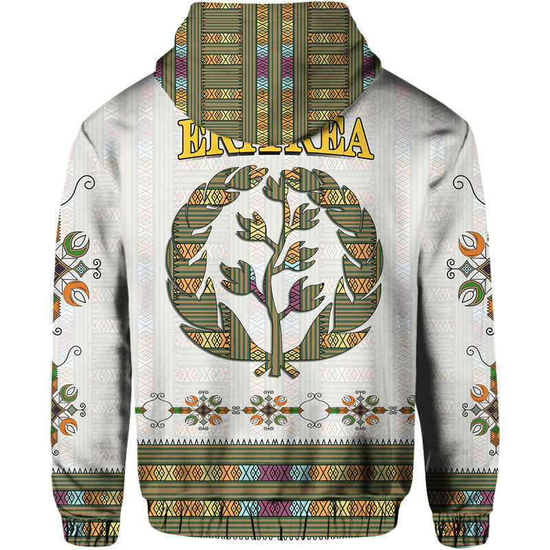 Eritrea Hoodie Flag Of Eritrean Tibeb Style