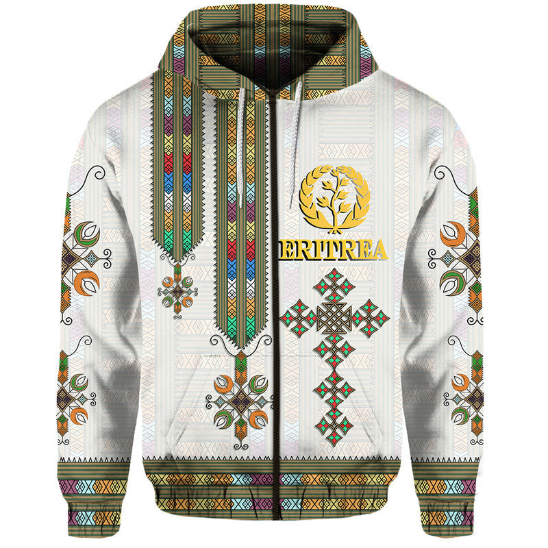 Eritrea Hoodie Flag Of Eritrean Tibeb Style