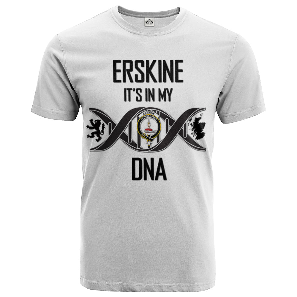 Printivon Erskine Clan DNA In Me Crest T Shirt