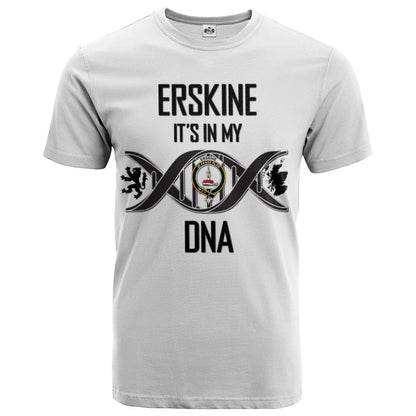 Printivon Erskine Clan DNA In Me Crest T Shirt