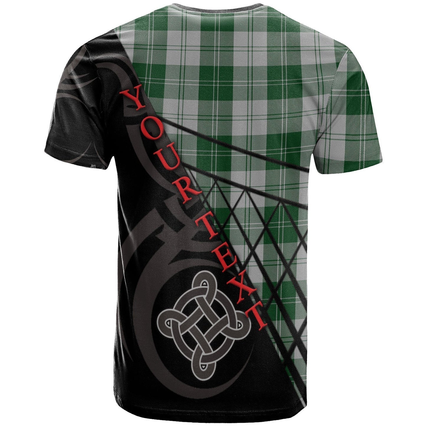 Printivon Erskine Green T Shirt Pattern Celtic