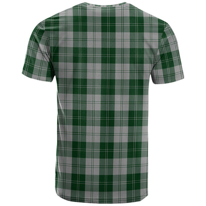 Printivon Erskine Green Clan DNA In Me Tartan Crest T Shirt