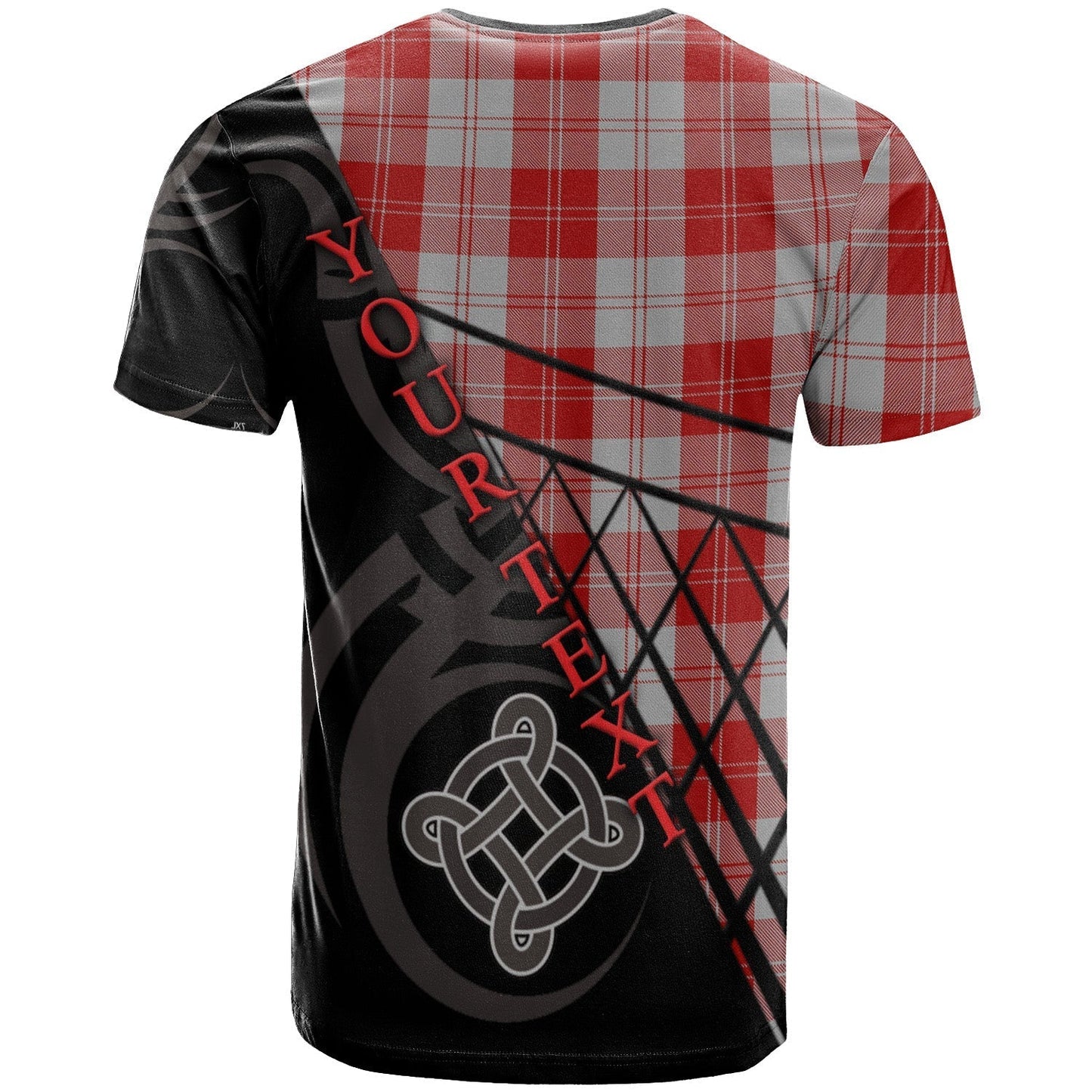 Printivon Erskine Red T Shirt Pattern Celtic