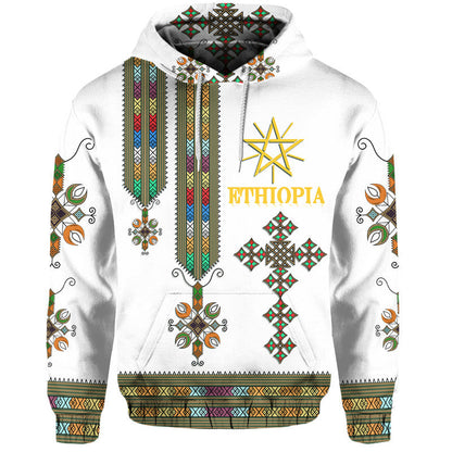 Ethiopia Hoodie Ethiopian Tibeb Basic Style