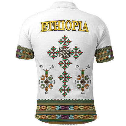 Ethiopia Polo Shirt Ethiopian Tibeb Basic Style