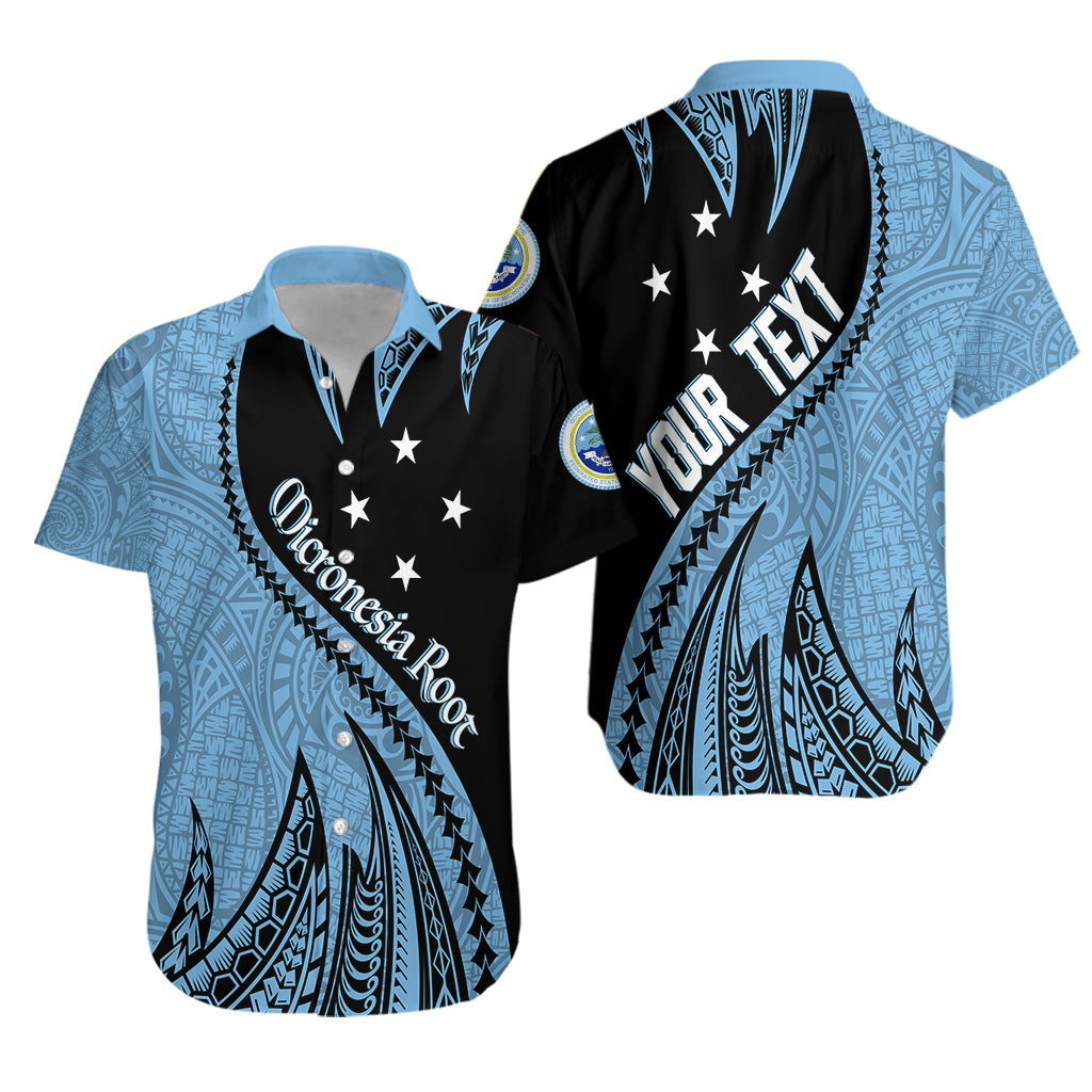Custom Personalised FSM Proud Micronesia Root Hawaiian Shirt Spike Pattern