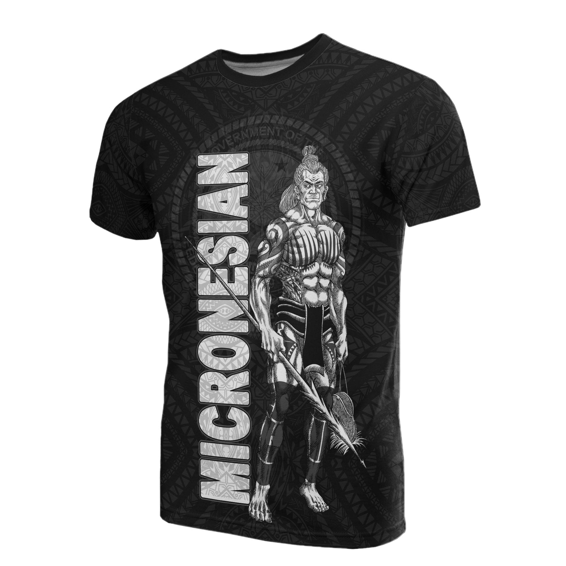 Federated States Of Micronesia T Shirt Micronesian Warrior