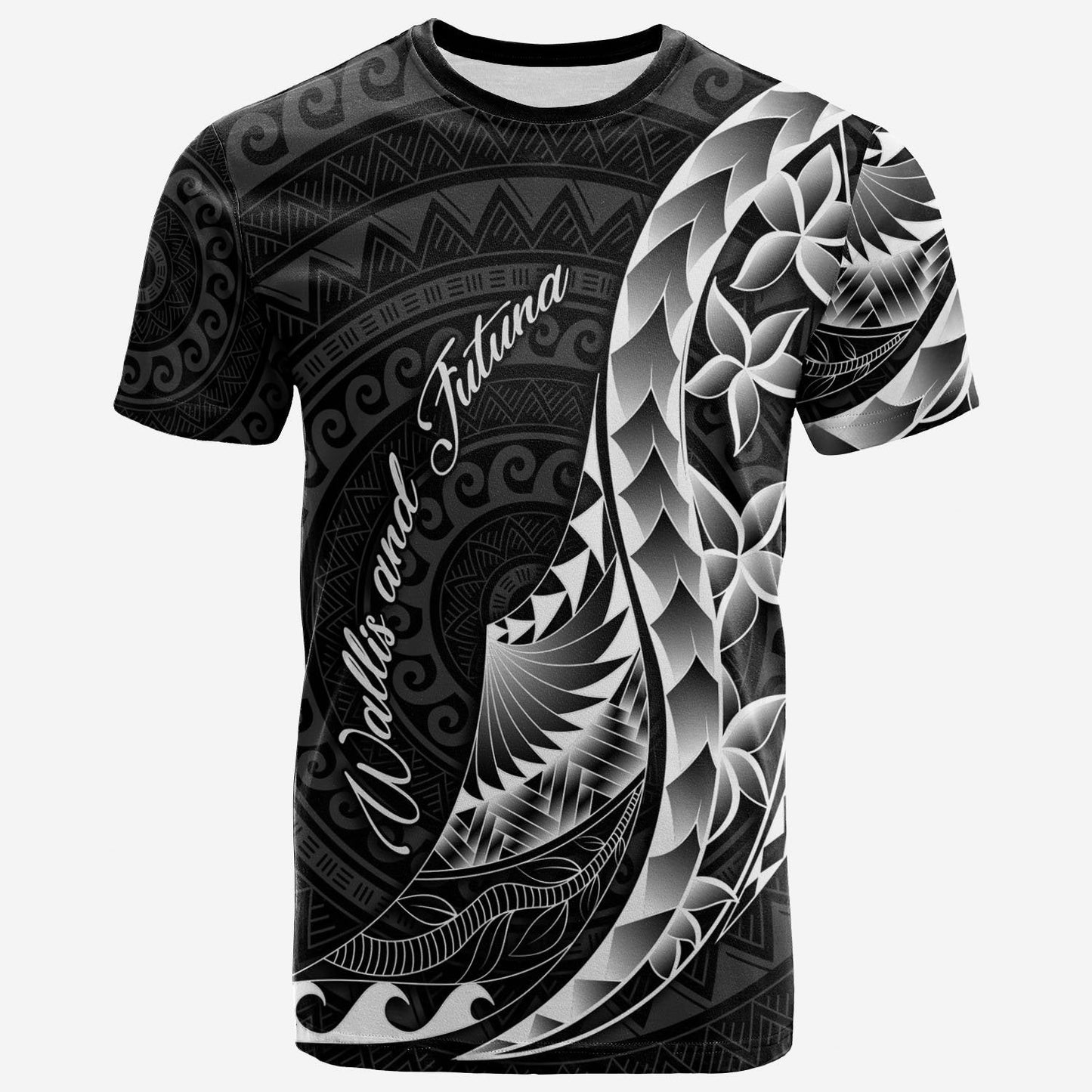 Wallis and Futuna T-Shirt Polynesian Pattern Style