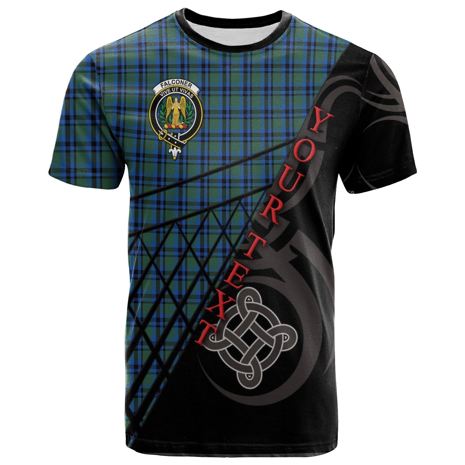 Printivon Falconer T Shirt Pattern Celtic 