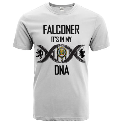 Printivon Falconer Clan DNA In Me Crest T Shirt