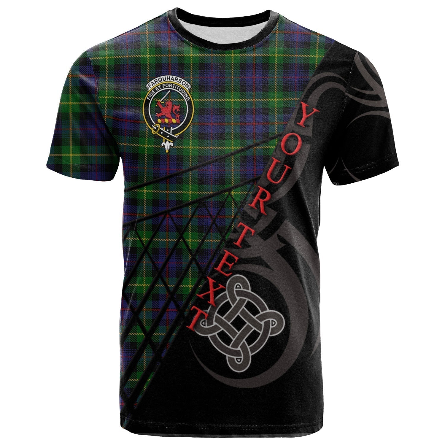 Printivon Farquharson T Shirt Pattern Celtic 