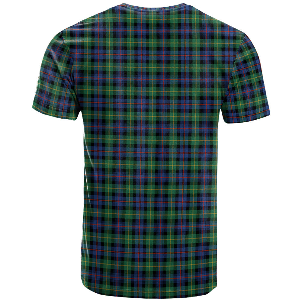 Printivon Farquharson Ancient Clan DNA In Me Tartan Crest T Shirt