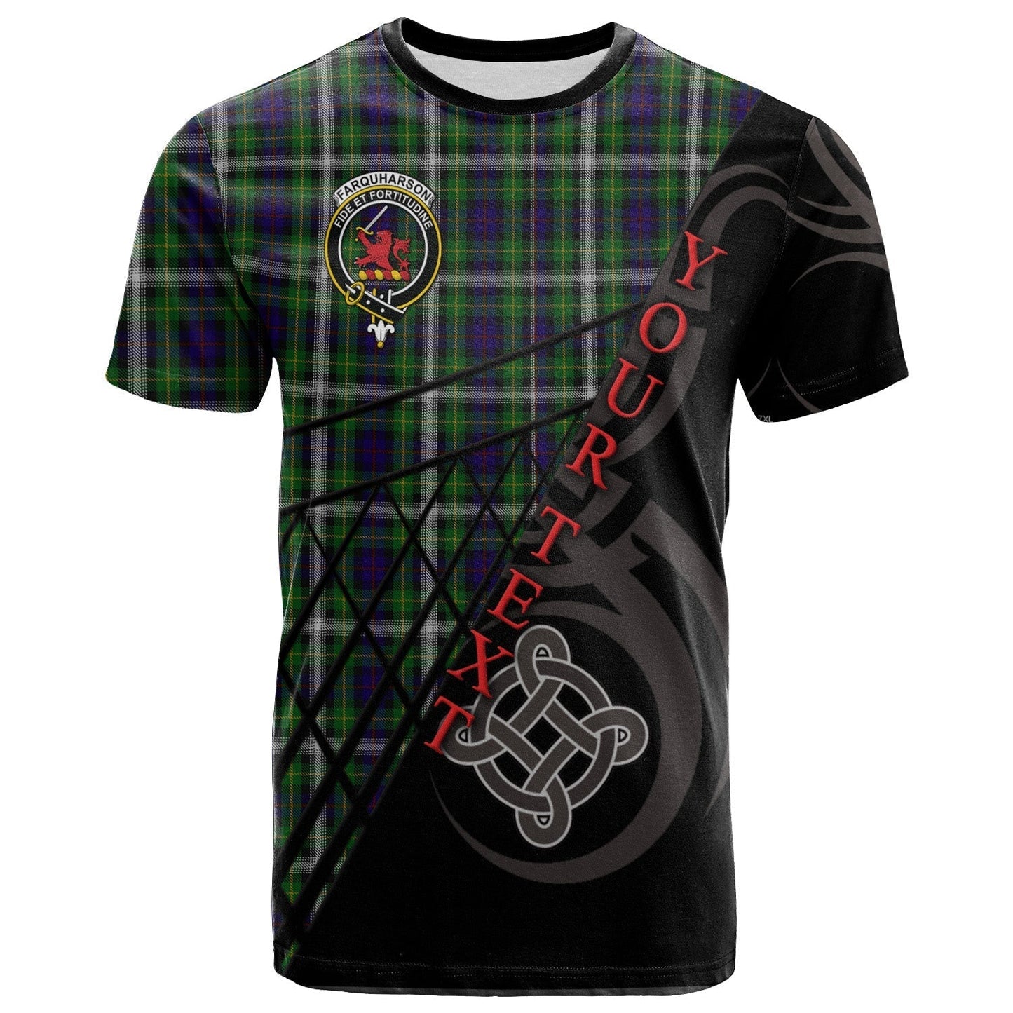 Printivon Farquharson Dress T Shirt Pattern Celtic 