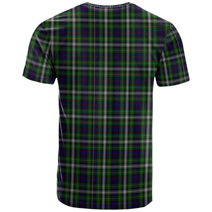 Printivon Farquharson Dress Clan DNA In Me Tartan Crest T Shirt