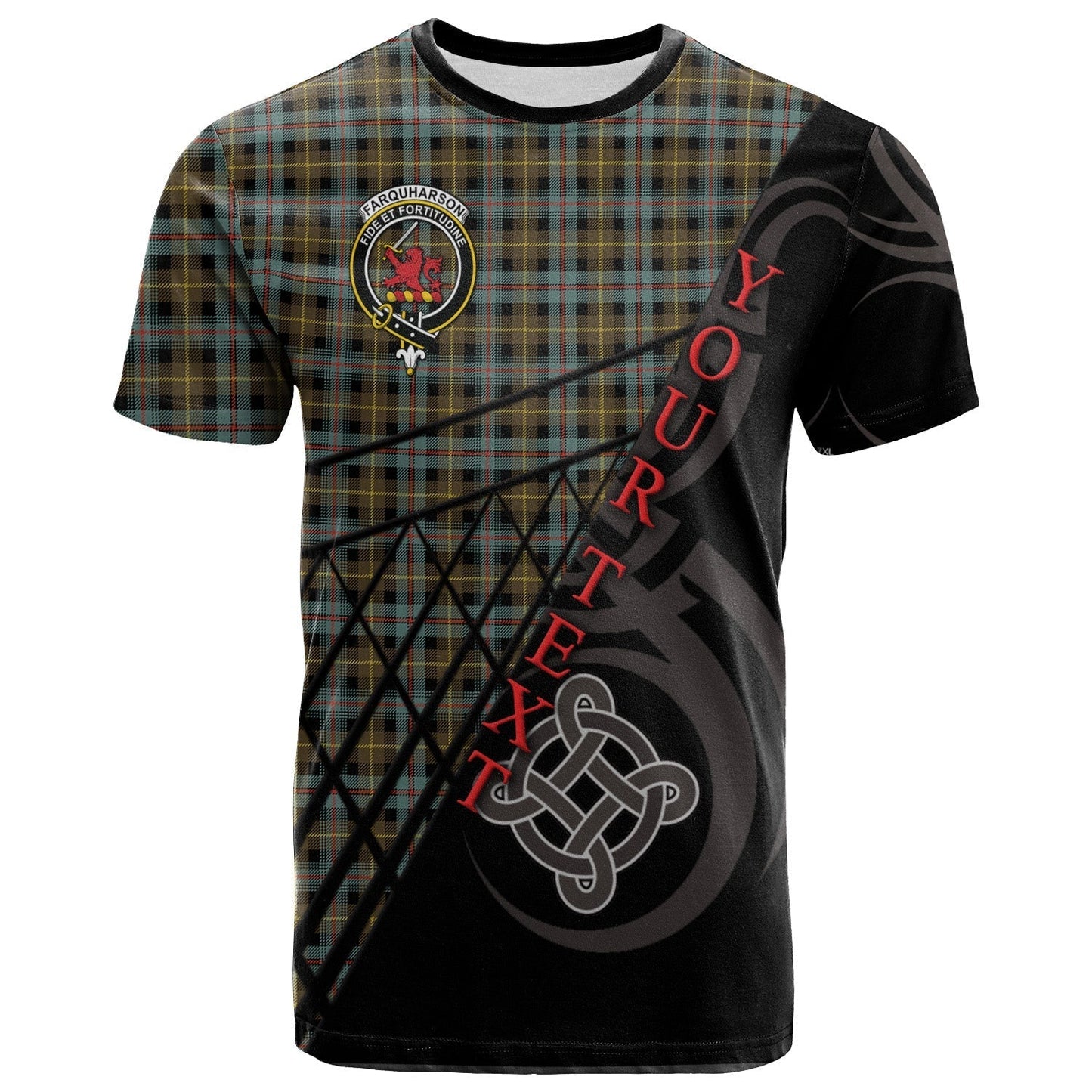 Printivon Farquharson Weathered T Shirt Pattern Celtic 