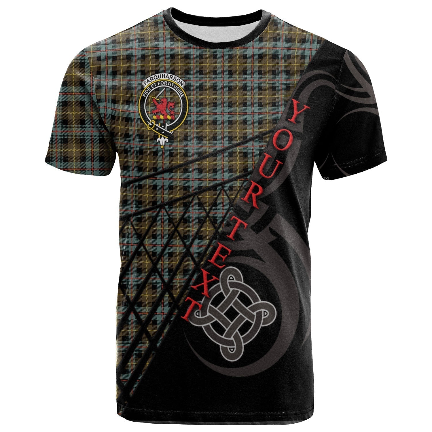 Printivon Farquharson Weathered T Shirt Pattern Celtic 