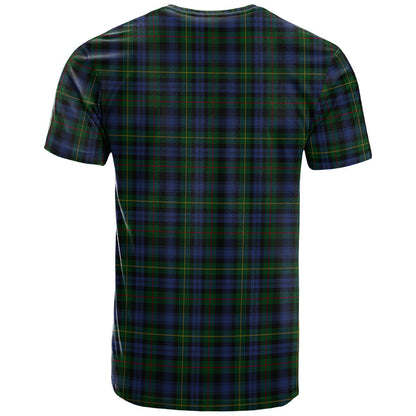 Printivon Farquharson or MacEwen Clan DNA In Me Tartan Crest T Shirt