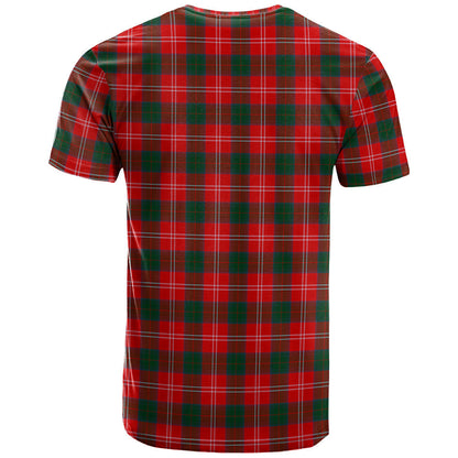 Printivon Fenton Clan DNA In Me Tartan Crest T Shirt
