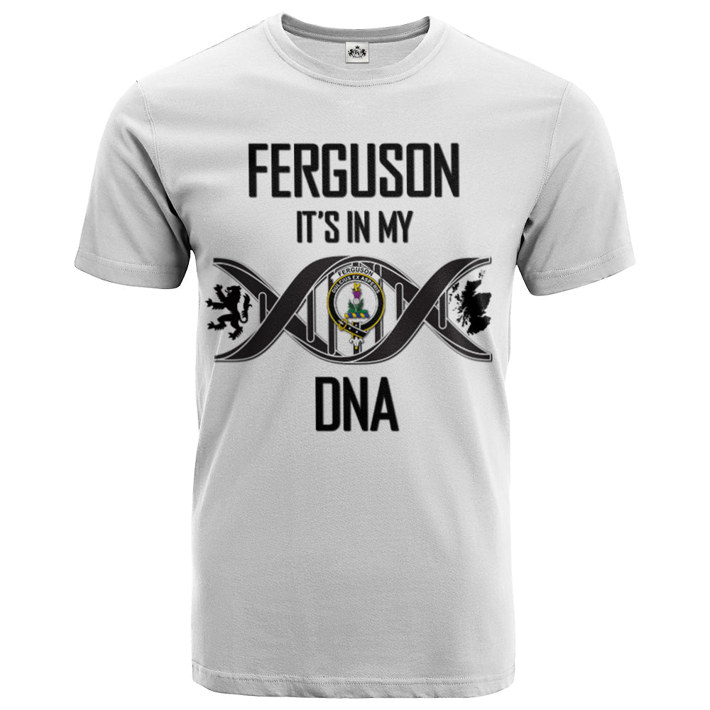 Printivon Ferguson Clan DNA In Me Crest T Shirt