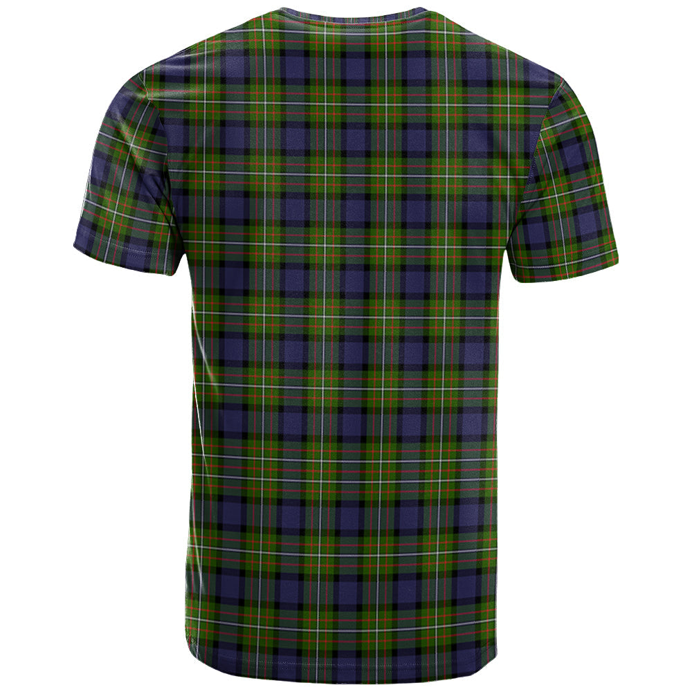 Printivon Ferguson Modern Clan DNA In Me Tartan Crest T Shirt