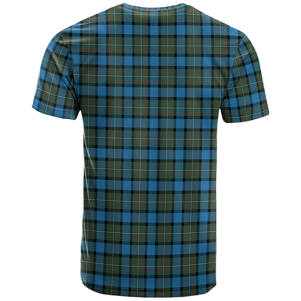 Printivon Fergusson Ancient Clan DNA In Me Tartan Crest T Shirt