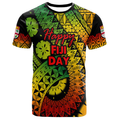 Fiji Day T Shirt Masi Kesa Reggae Style