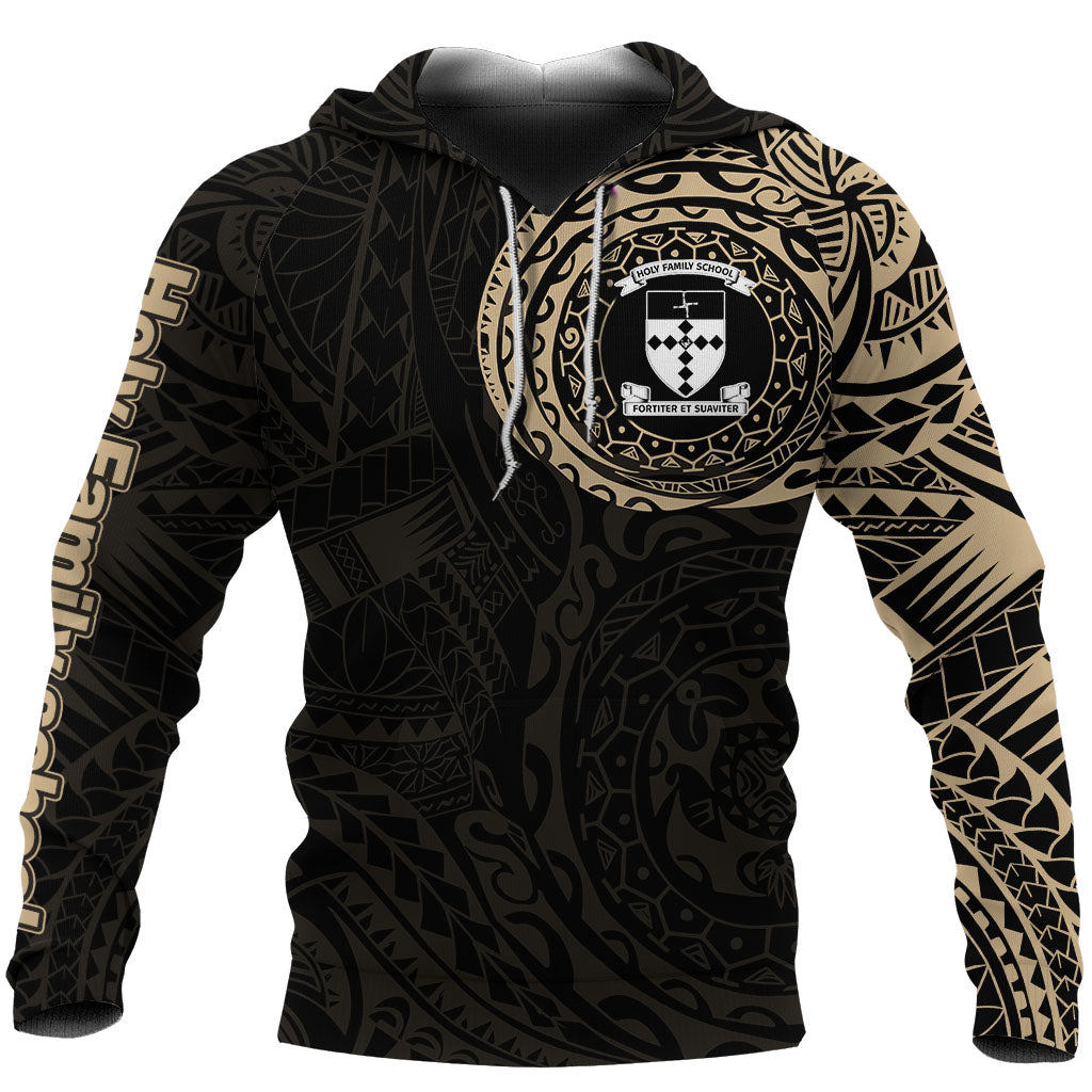 Fiji Hoodie Fiji Seal Polynesian Tattoo Holy Family school No.2