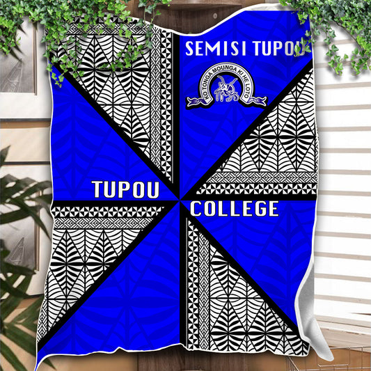 SEMISI TUPOU Tonga Tupou College Premium Blanket Tongan Patterns