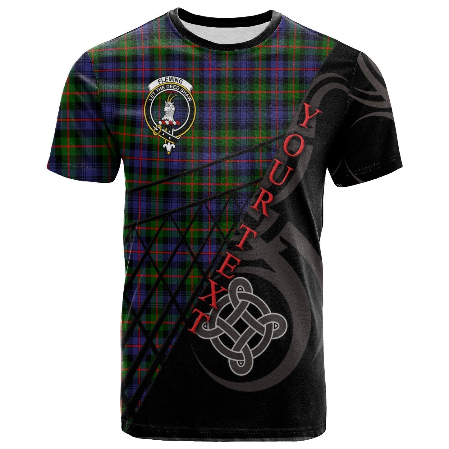 Printivon Fleming T Shirt Pattern Celtic 