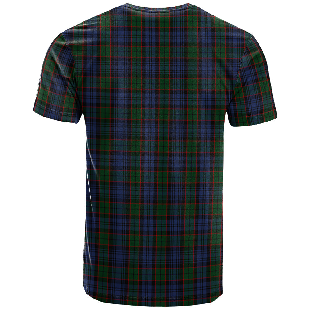 Printivon Fletcher Clan DNA In Me Tartan Crest T Shirt