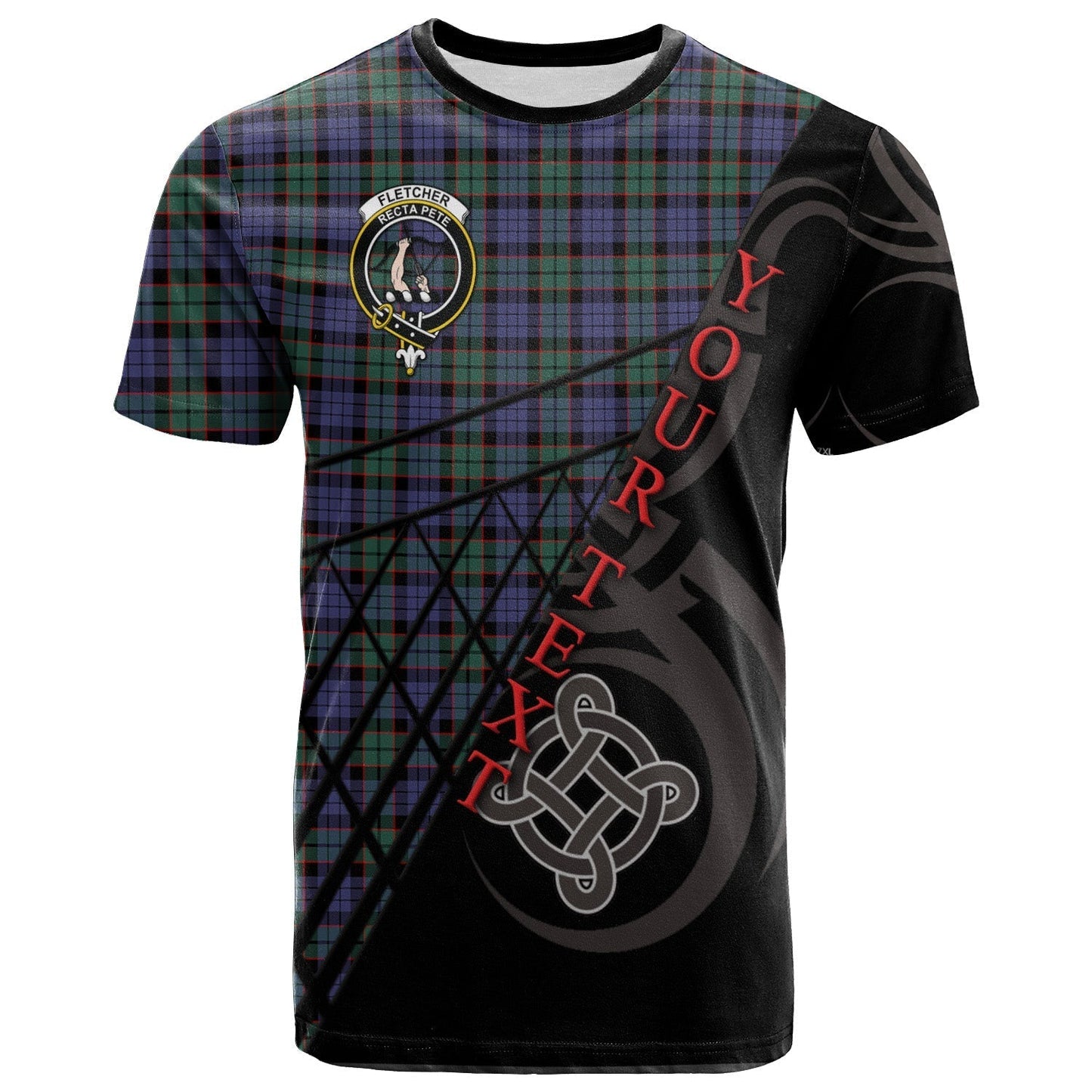 Printivon Fletcher Modern T Shirt Pattern Celtic 