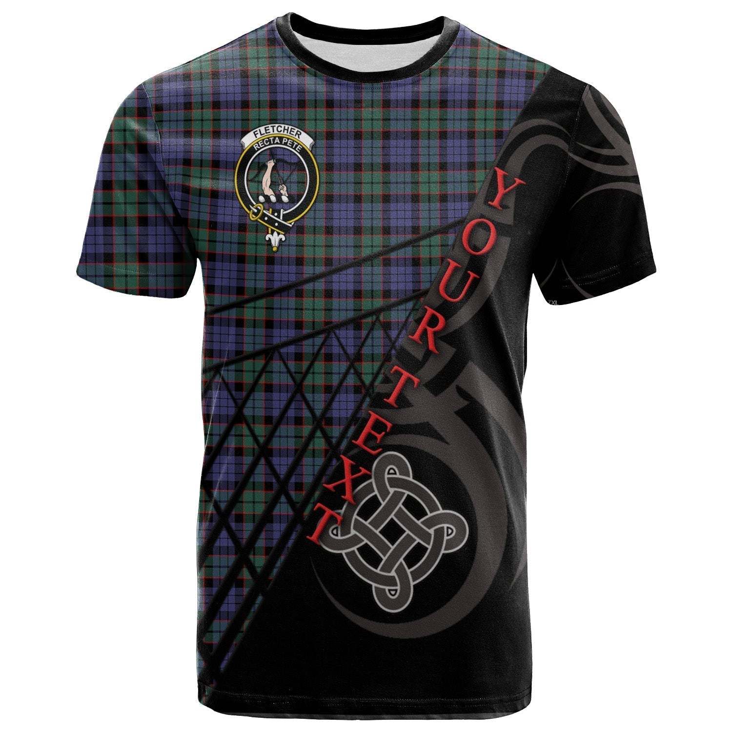 Printivon Fletcher Modern T Shirt Pattern Celtic 
