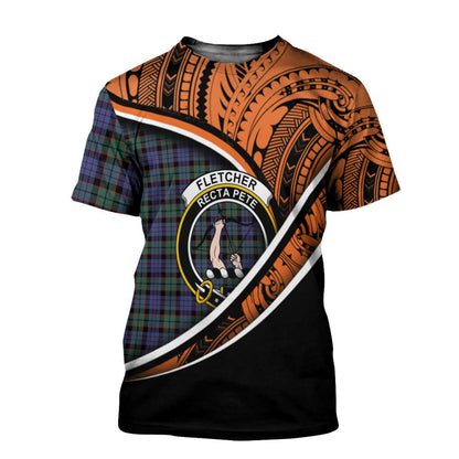 Printivon Fletcher Modern T Shirt Pattern Polynesian 