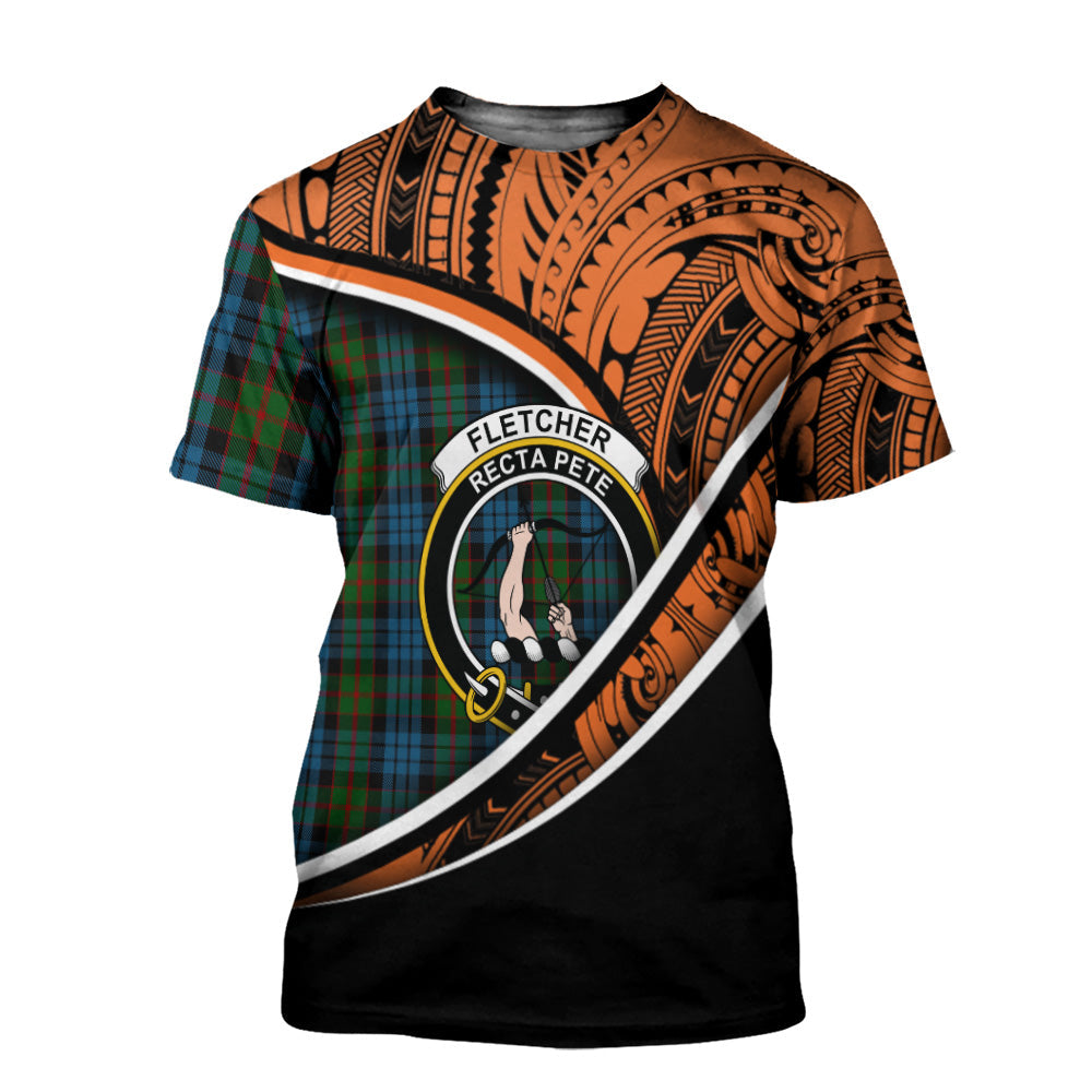 Printivon Fletcher of Dunans T Shirt Pattern Polynesian 