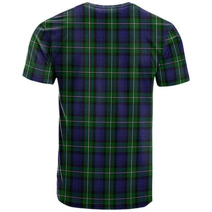 Printivon Forbes Clan DNA In Me Tartan Crest T Shirt