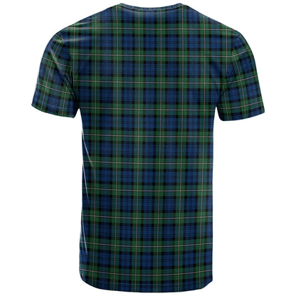 Printivon Forbes Ancient Clan DNA In Me Tartan Crest T Shirt