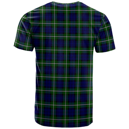 Printivon Forbes Modern Clan DNA In Me Tartan Crest T Shirt