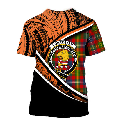 Printivon Forrester or Foster Hunting T Shirt Pattern Polynesian