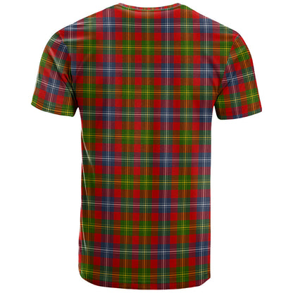 Printivon Forrester Clan DNA In Me Tartan Crest T Shirt