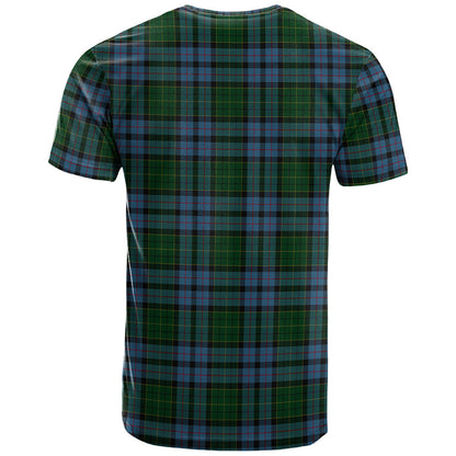 Printivon Forsyth 01 Clan DNA In Me Tartan Crest T Shirt
