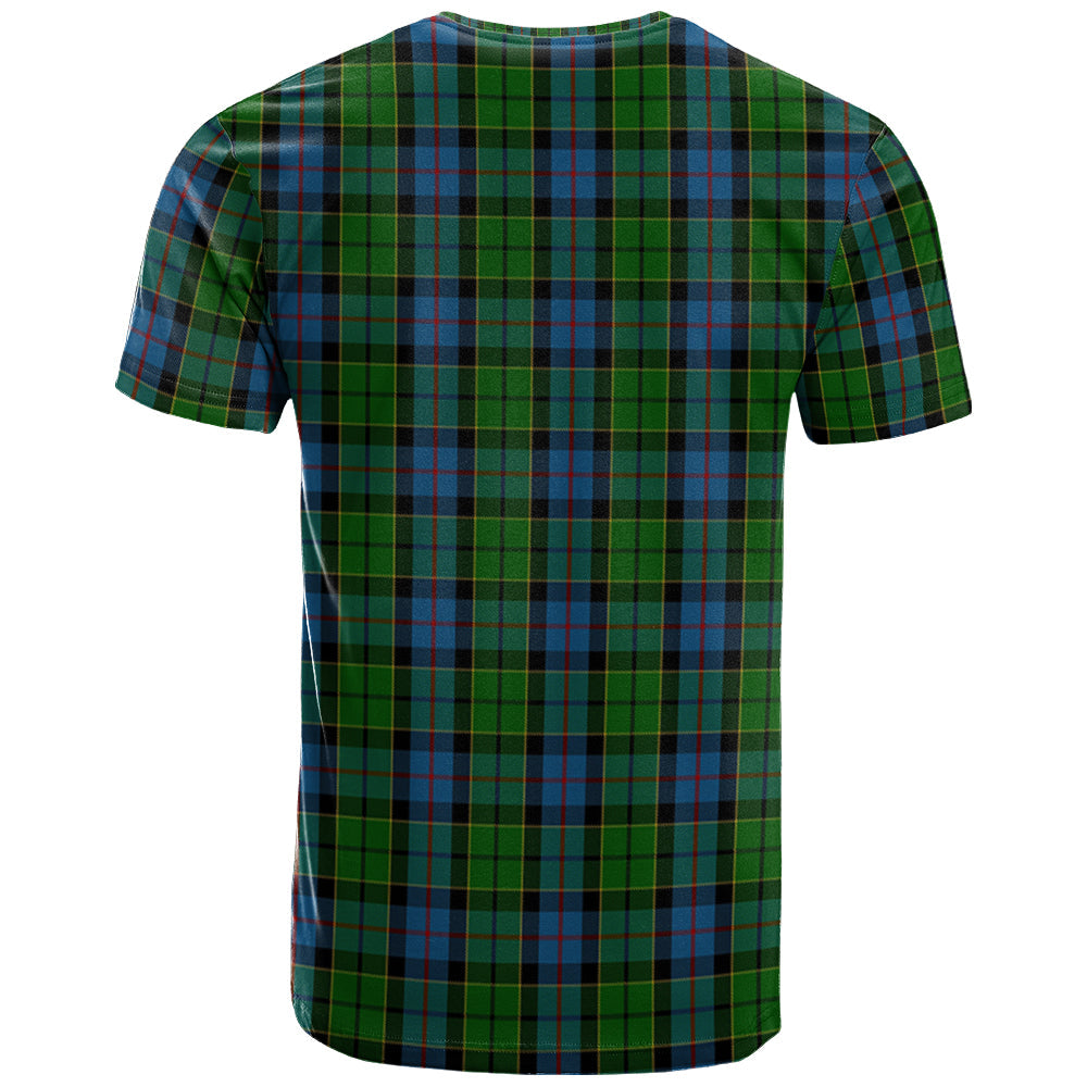 Printivon Forsyth 02 Clan DNA In Me Tartan Crest T Shirt