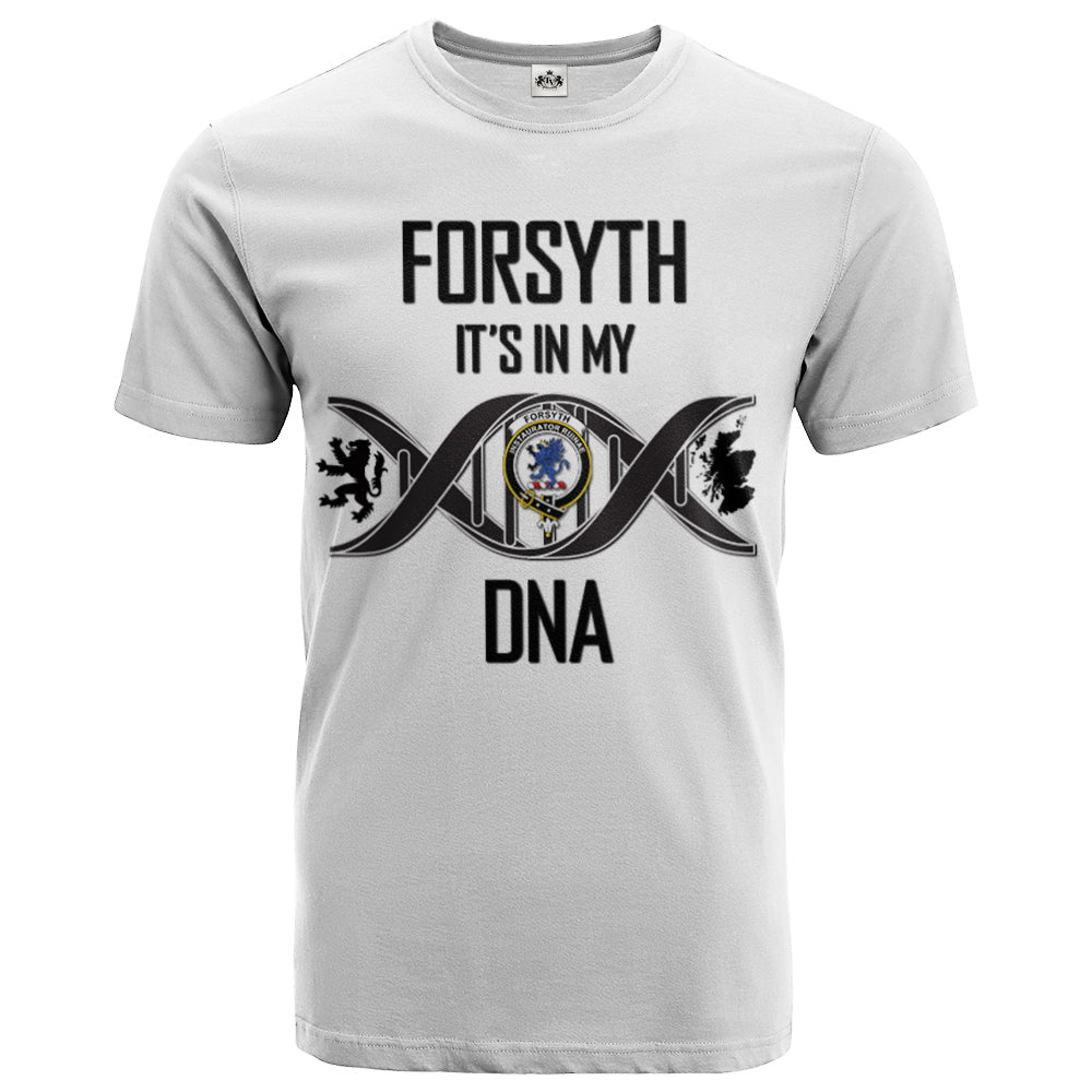 Printivon Forsyth Clan DNA In Me Crest T Shirt