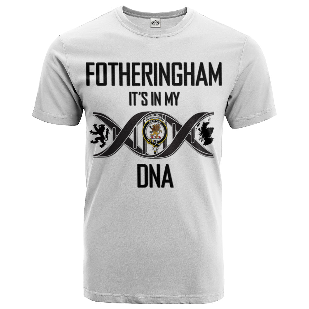 Printivon Fotheringham Clan DNA In Me Crest T Shirt