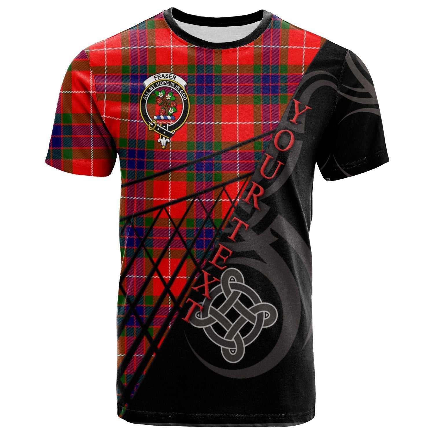 Printivon Fraser Modern T Shirt Pattern Celtic 