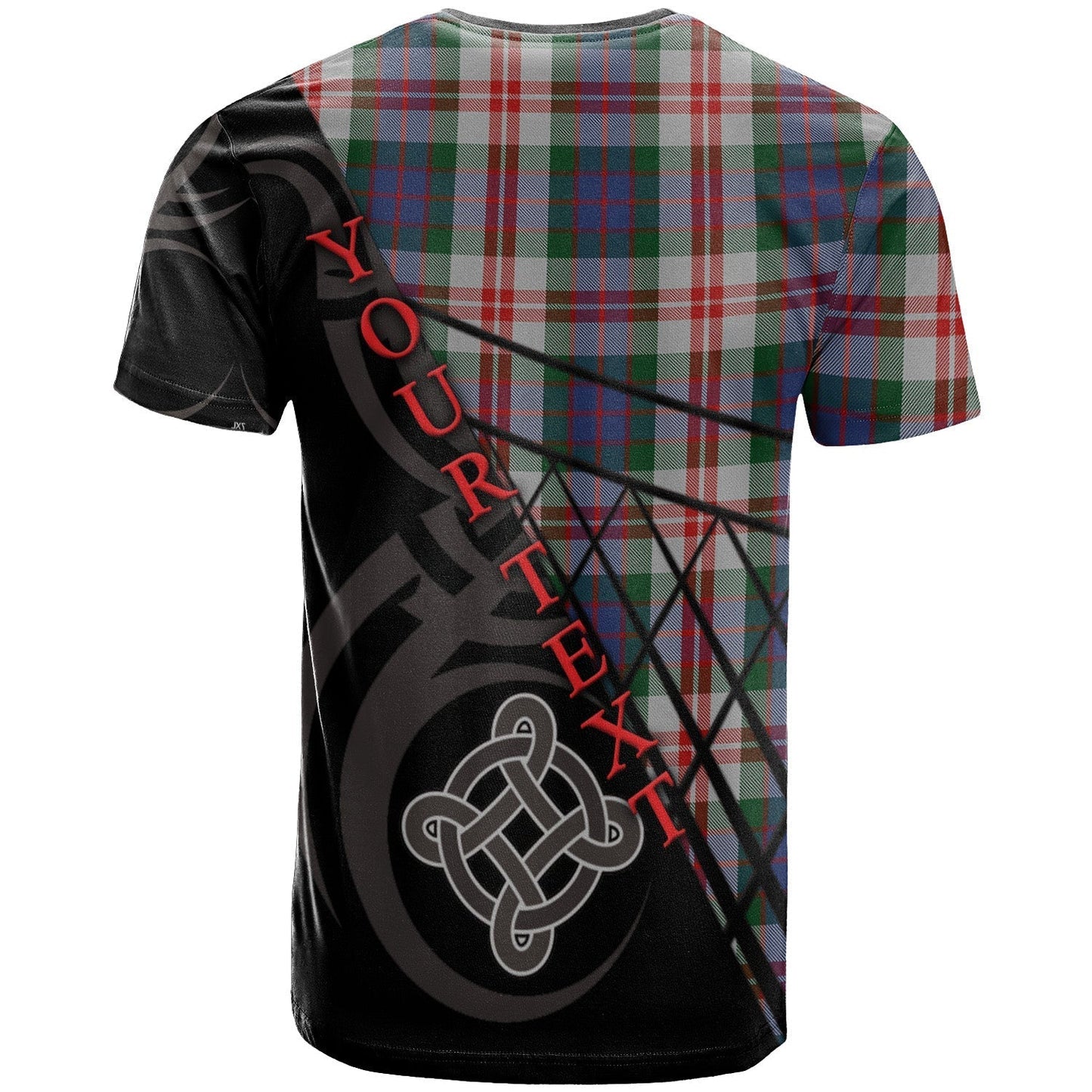 Printivon Fraser Red Dress T Shirt Pattern Celtic
