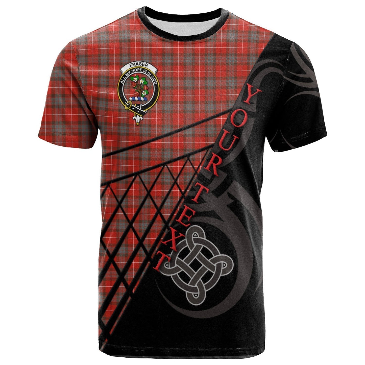 Printivon Fraser Weathered T Shirt Pattern Celtic 