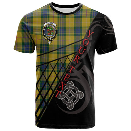 Printivon Fraser Yellow T Shirt Pattern Celtic 