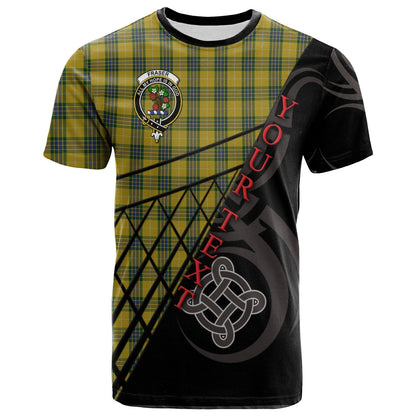 Printivon Fraser Yellow 2 T Shirt Pattern Celtic 