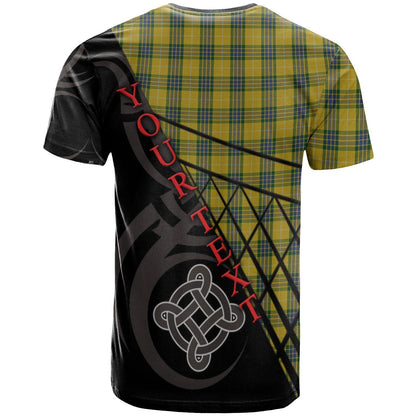 Printivon Fraser Yellow 2 T Shirt Pattern Celtic